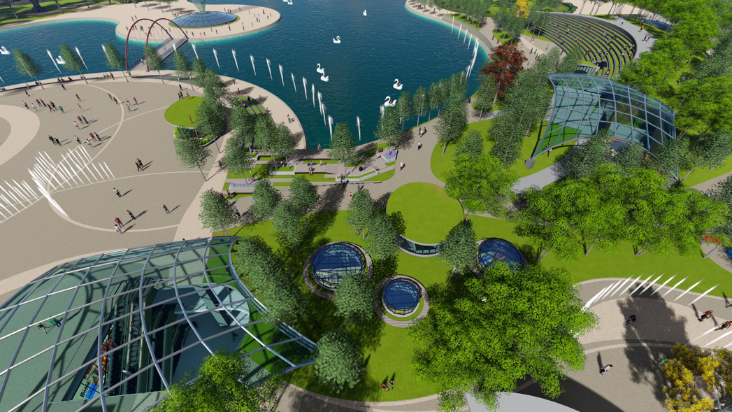 Khanh Hoi Lake Park Shopping Mall & Basement Parking lot - 9